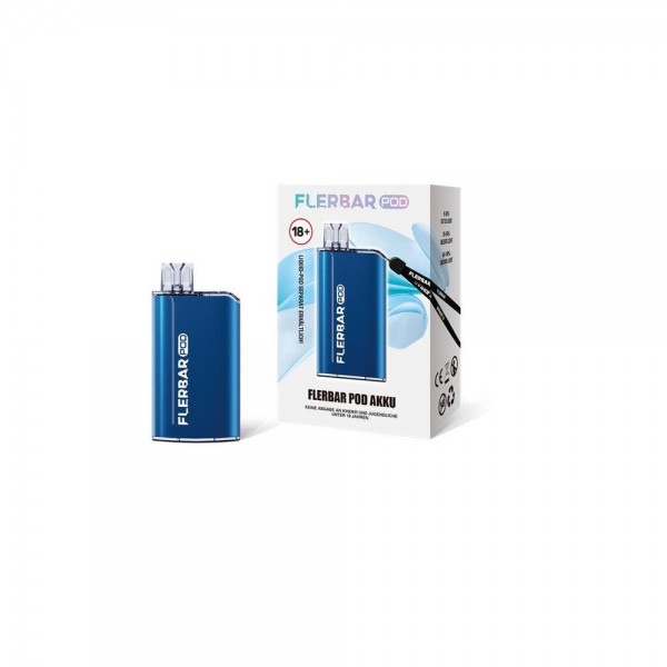 Flerbar Pod Kit - Farbe Blau - 500 mAh Akku