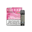 ELFBAR ELFA Pod Kit 500 mAh Akku - White + ELFA Pink Lemonade 20mg Nikotin 2er Pack