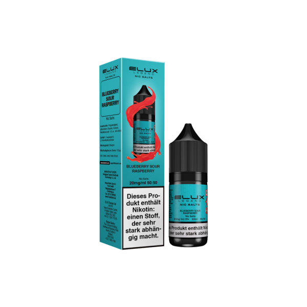 ELUX Legend Juice - Blueberry Sour Raspberry - 10ml Nikotinsalzliquid