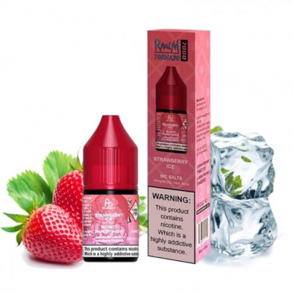 RandM Liquid - Strawberry Ice - 10ml - 20mg Nikotin