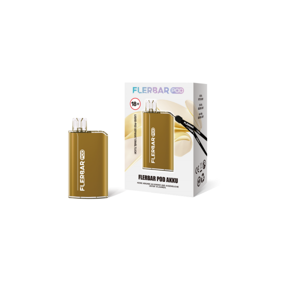 Flerbar Pod Kit - Farbe Gold - 500 mAh Akku