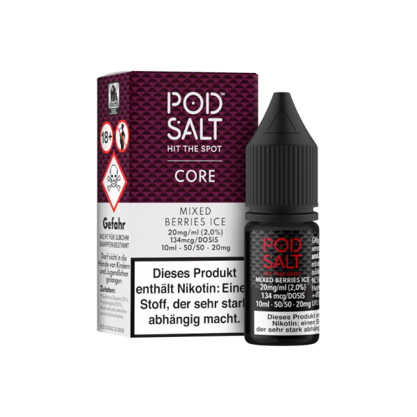 Pod Salt Core - Mixed Berries - Nikotinsalz Liquid