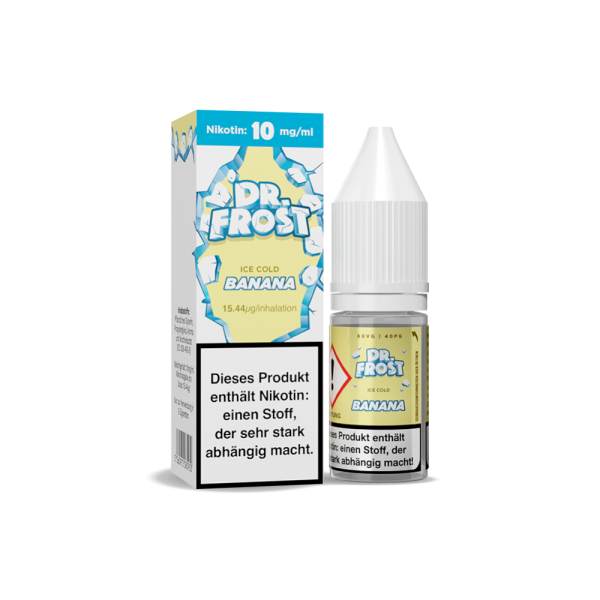 Dr. Frost - Ice Cold - Banana - Nikotinsalz Liquid 20mg/ml