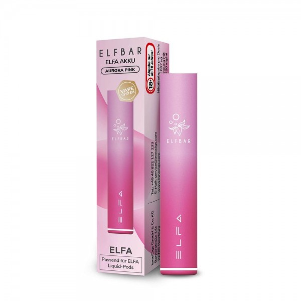 ELFBAR ELFA Pod Kit 500 mAh Akku - Aurora Pink