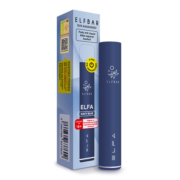 ELFBAR ELFA Pod Kit 500 mAh Akku - Navy Blue