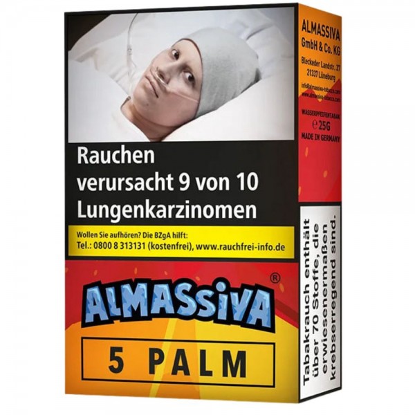 Almassiva Tobacco - 5 Palm 25g