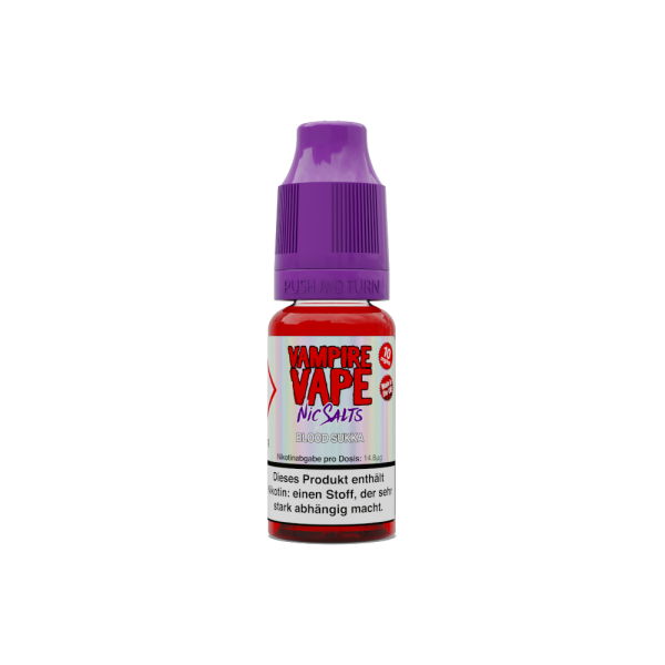 Vampire Vape - Blood Sukka - Nikotinsalz Liquid 20 mg/ml