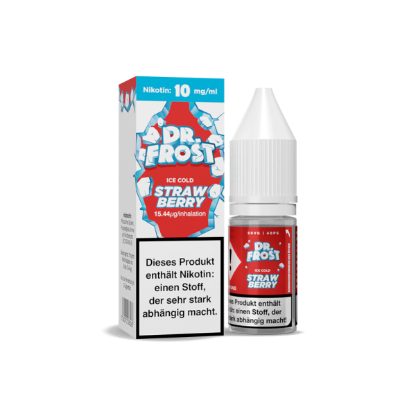 Dr. Frost - Ice Cold - Strawberry Ice - Nikotinsalz Liquid