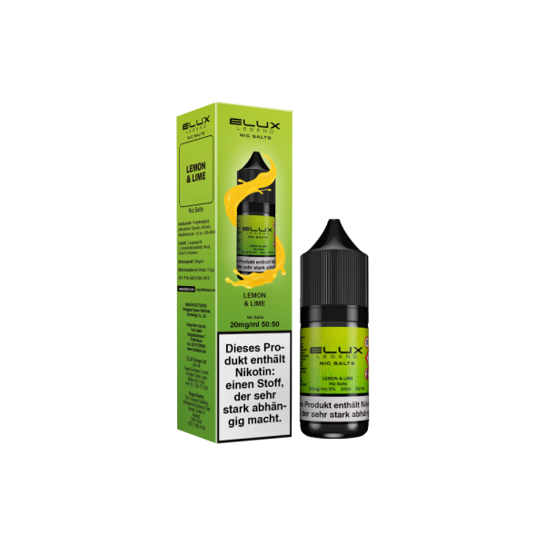 ELUX Legend Juice - Lemon & Lime - 10ml Nikotinsalzliquid