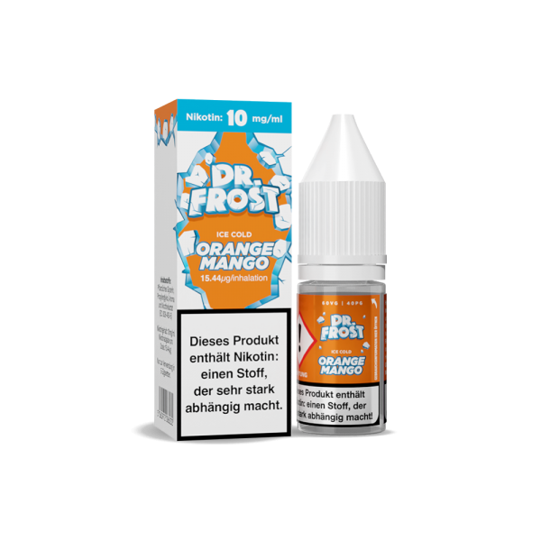 Dr. Frost - Ice Cold - Orange & Mango Ice - Nikotinsalz Liquid