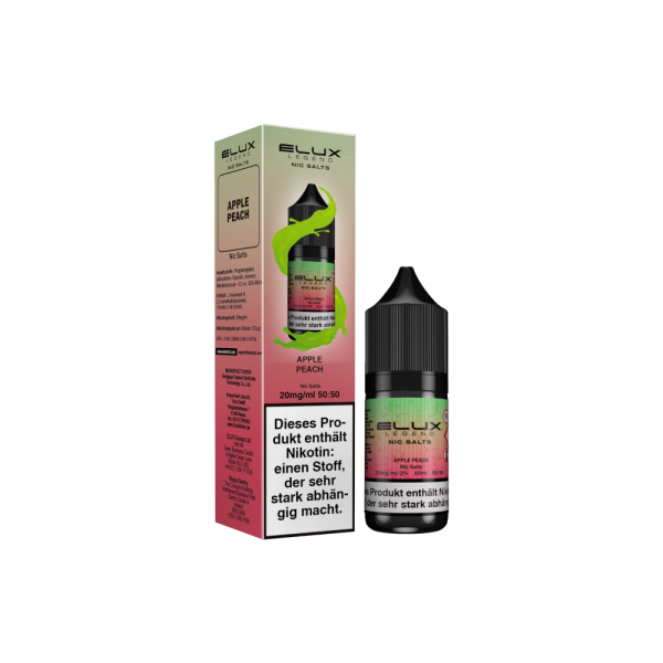 ELUX Legend Juice - Apple Peach - 10ml Nikotinsalzliquid