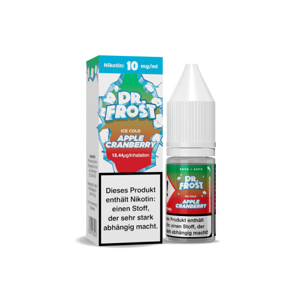 Dr. Frost - Ice Cold - Apple Cranberry - Nikotinsalz Liquid