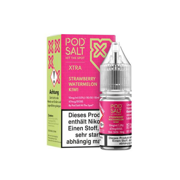 Pod Salt XTRA - Strawberry Watermelon Kiwi - Nikotinsalz Liquid