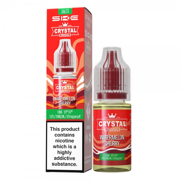 SKE Crystal Liquid - Watermelon Cherry - 10ml Nikotinsalzliquid