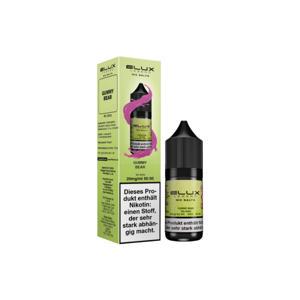 ELUX Legend Juice - Gummy Bear - 10ml Nikotinsalzliquid