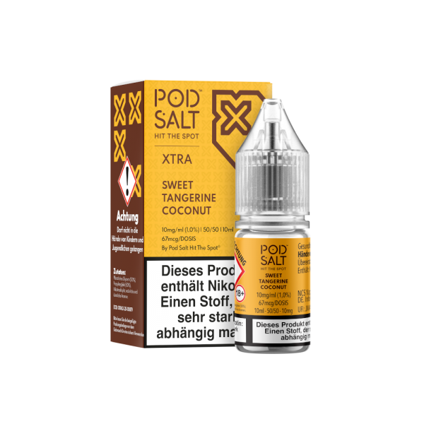 Pod Salt XTRA - Sweet Tangerine Coconut - Nikotinsalz Liquid