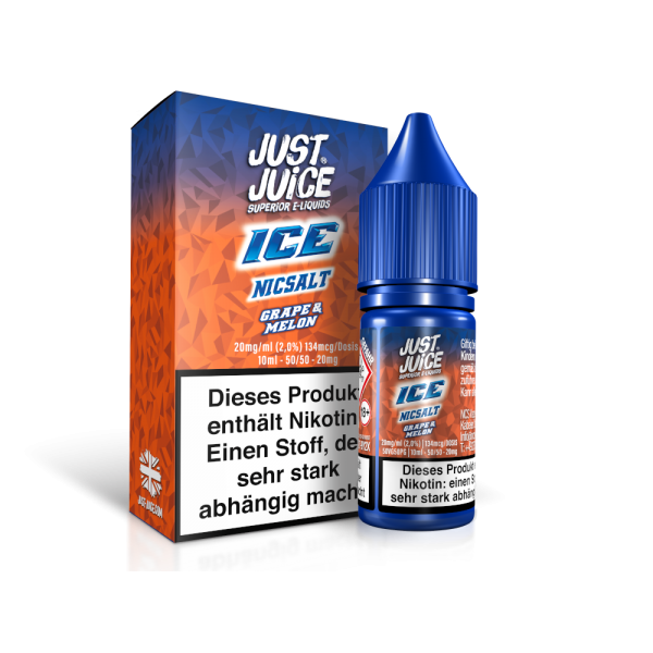 Just Juice - Grape & Melon - Nikotinsalz Liquid 20mg/ml