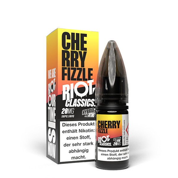 Riot Squad Cherry Fizzle Nikotinsalz Liquid 10ml