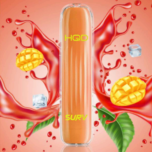 HQD E Shisha 600 - Mango / Mango Ice