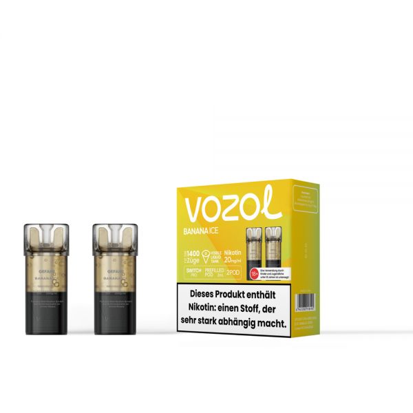 [Aktion] 1x 2er Pack Vozol Pods + 1 Akkuträger Gratis