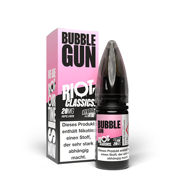 Riot Squad Bubblegun Nikotinsalz Liquid 10ml