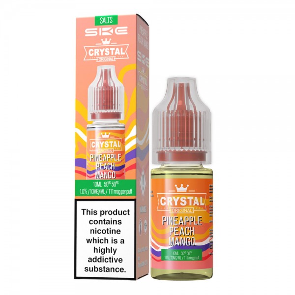 SKE Crystal Liquid - Pineapple Peach Mango - 10ml Nikotinsalzliquid