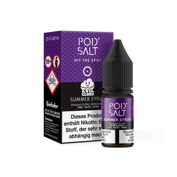 Pod Salt FUSION - Summer Syrup - Nikotinsalz Liquid 20 mg/ml