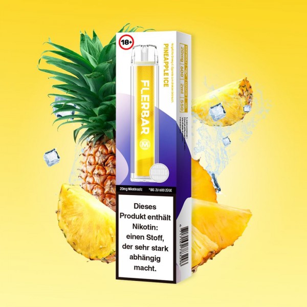 Flerbar M – Pineapple Ice 20mg Nikotin