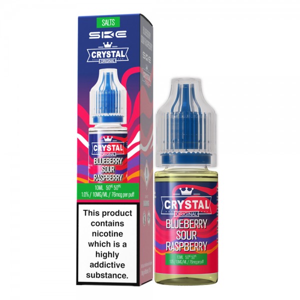 SKE Crystal Liquid - Blueberry Sour Raspberry - 10ml Nikotinsalzliquid