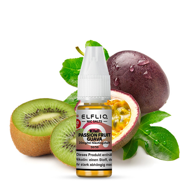 Liquid Kiwi Passion Fruit Guava - Elfliq by Elf Bar