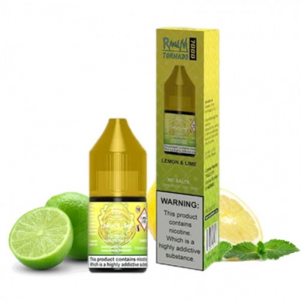 RandM Liquid - Lemon Lime - 10ml - 20mg Nikotin