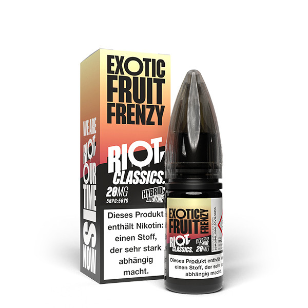 Riot Squad Exotic Fruit Frenzy Nikotinsalz Liquid 10ml