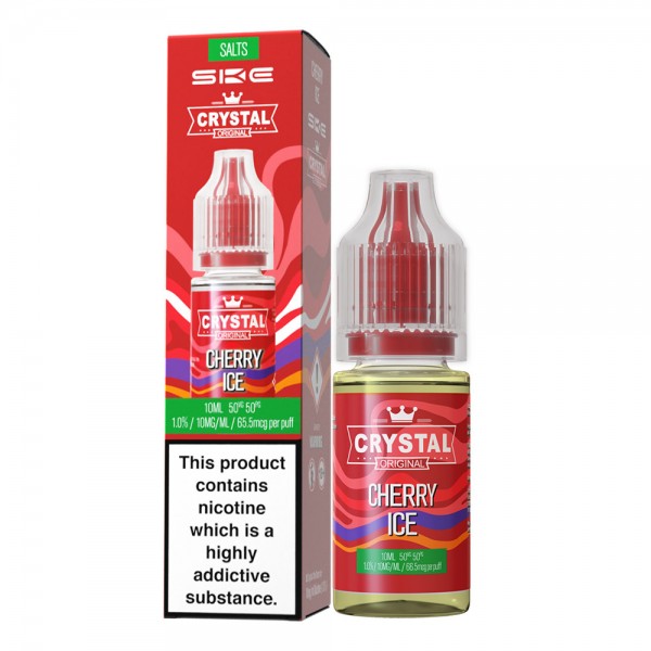 SKE Crystal Liquid - Cherry Ice - 10ml Nikotinsalzliquid