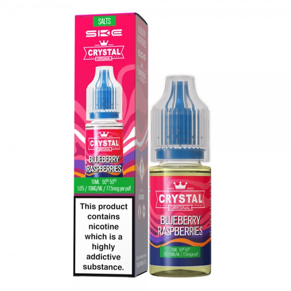 SKE Crystal Liquid - Blueberry Raspberries - 10ml Nikotinsalzliquid