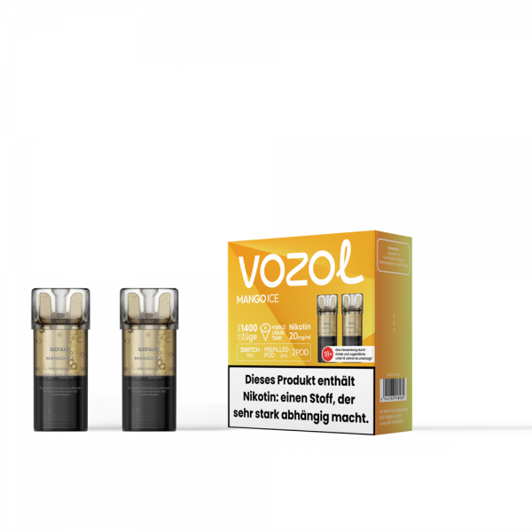 VOZOL Switch Pro Mango Ice 20mg Nikotin 2er Pack