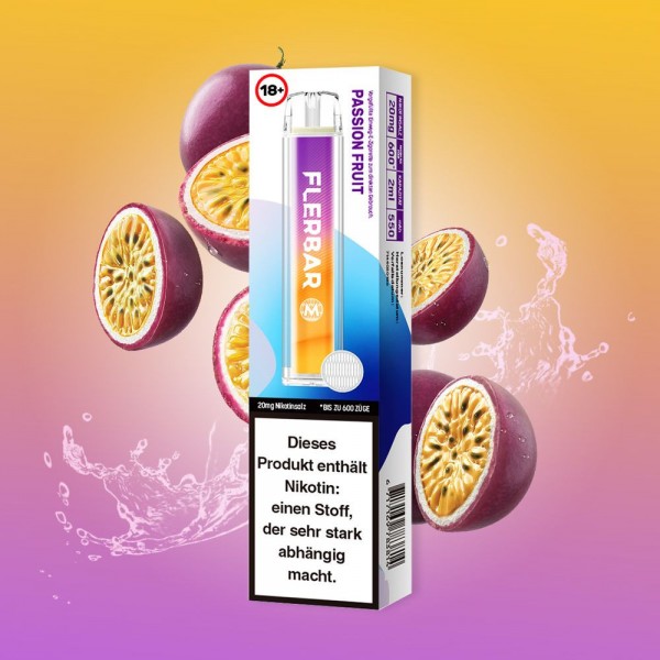 Flerbar M – Passion Fruit 20mg Nikotin