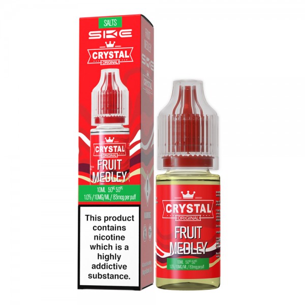 SKE Crystal Liquid - Fruit Medley - 10ml Nikotinsalzliquid