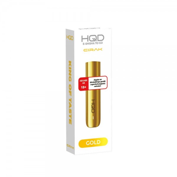 HQD Cirak - Pod Kit - 370 mAh Akku - Farbe: Gold