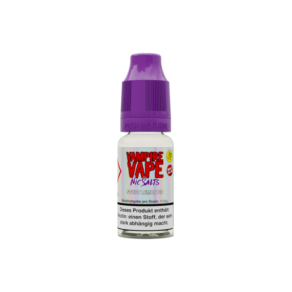 Vampire Vape - Sweet Lemon Pie - Nikotinsalz Liquid 20 mg/ml