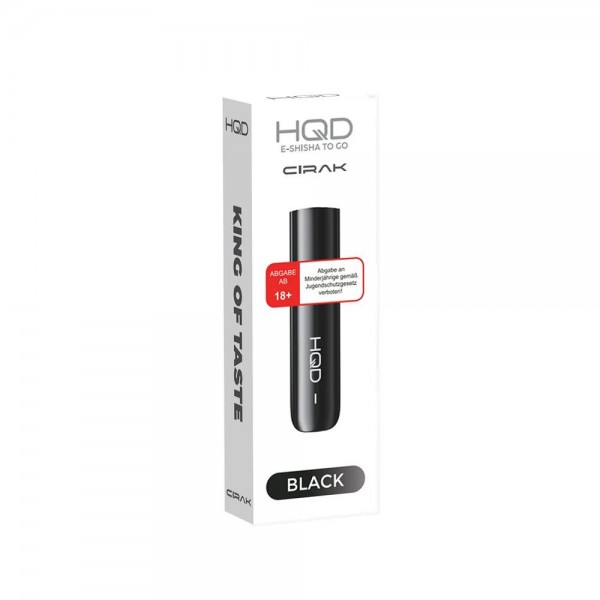 HQD Cirak - Pod Kit - 370 mAh Akku - Farbe: Black