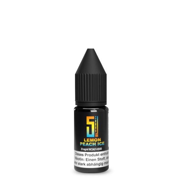 5 EL Lemon Peach Ice Nikotinsalz Liquid 10ml