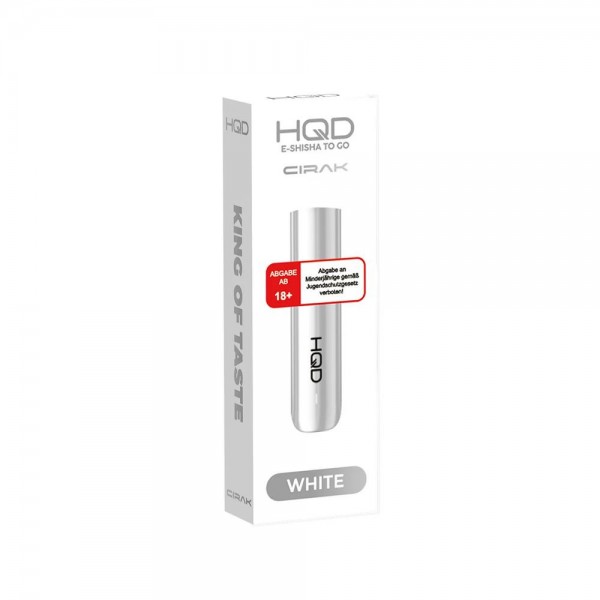 HQD Cirak - Pod Kit - 370 mAh Akku - Farbe: White