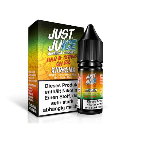 Just Juice - Lulo & Citrus on Ice - Nikotinsalz Liquid 20mg/ml